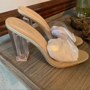 Clear Lucite Heels